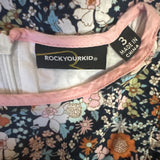 Rock Your Kid Navy Floral Dress