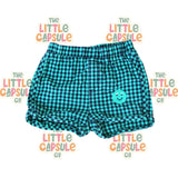 Seed Green & Black Check Shorts