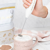 Handheld Milk Frother + Whisk