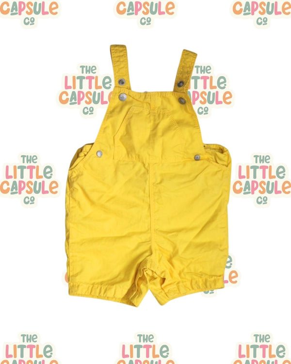 Petit Bateau Yellow Overalls