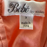 Bébé Pink Cotton Long Sleeve Dress