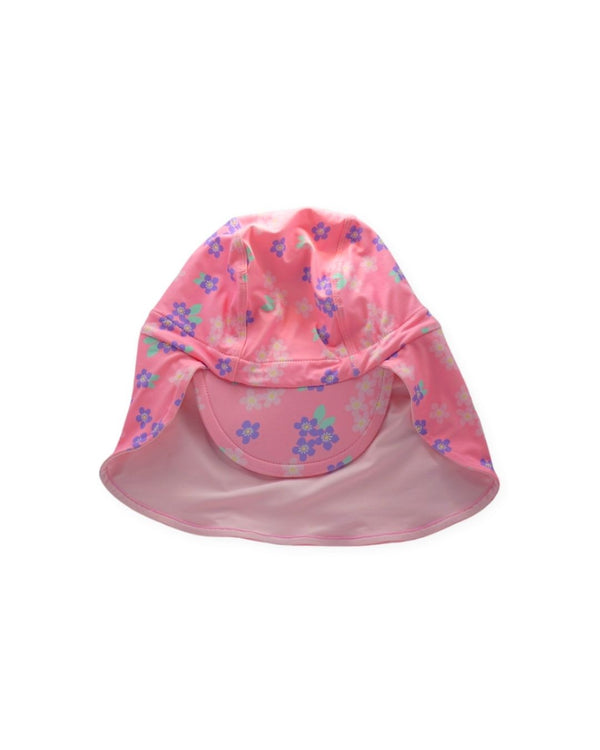 Sprout Pink Floral Swim Hat