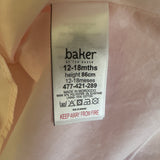 Baker by Ted Baker Pink Frill Dress
