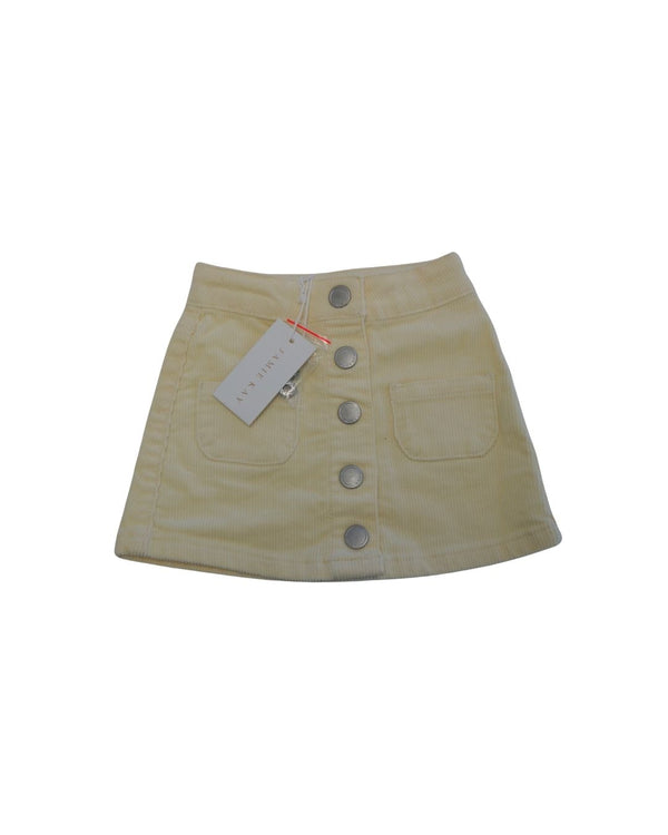 Jamie Kay Yellow Corduroy Skirt