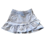 Seed Denim Frill Skirt