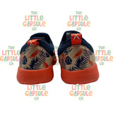 Mix Kix Blue & Orange Sneakers