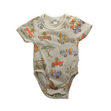 Purebaby Cotton Truck Bodysuit