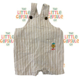 Jack & Milly Beige & White Overalls