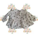 Rylee + Cru Star Print Dress & Bloomers Set