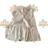Nautica Pet Pink & White Stripe Top