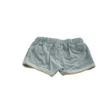 Miann & Co Light Blue Terry Towel Shorts