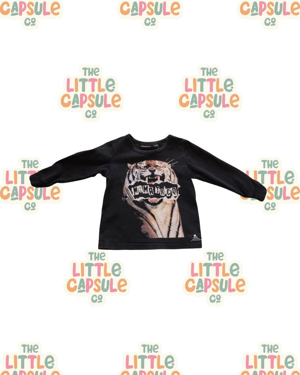 Rock Your Baby Tiger Long Sleeve Tee