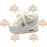 Nike White & Pink Sneakers
