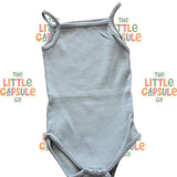 Bonnie & Carla Steel Green Bodysuit