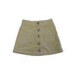 Jamie Kay Yellow Corduroy Skirt