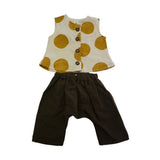 Bandicute Top & Cotton Pants Set