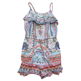 Camilla Bird & Floral Embellished Playsuit