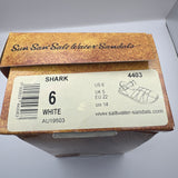 Salt Water White Sandals