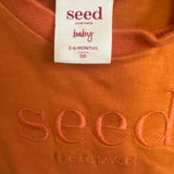 Seed Heritage Logo Orange Tee