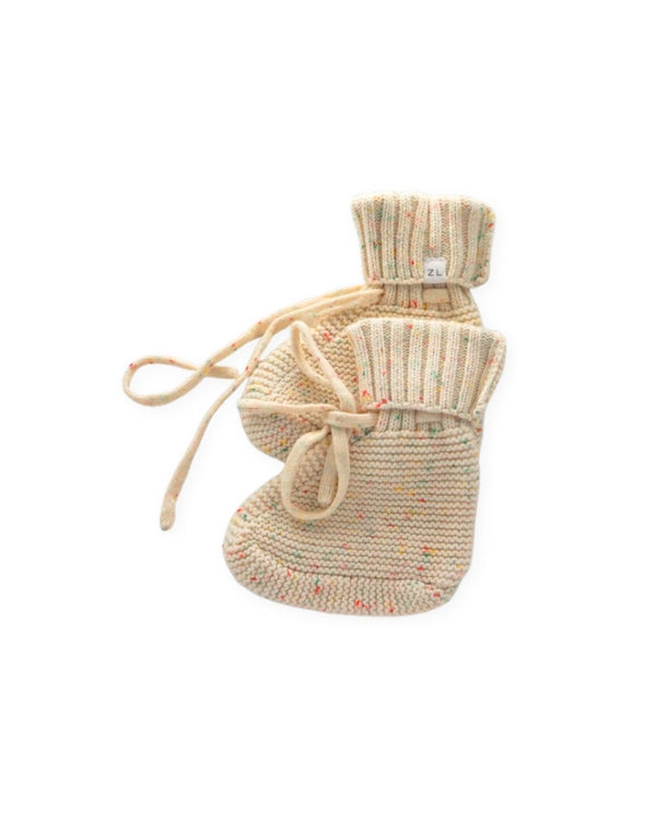 Ziggy Lou Knitted Cotton Booties