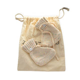 Ziggy Lou Knitted Cotton Booties