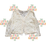 Original Marines Lace Back Cardi