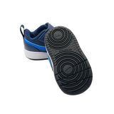 Nike Blue Leather Low-Top Sneakers