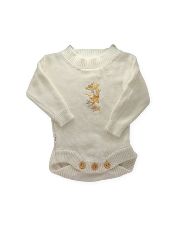 Ziggy Lou Heirloom Bodysuit Cream