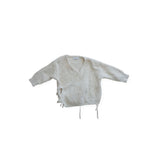 Ziggy Lou Creme Chunky Knit Kimono Set