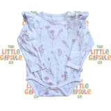 Aster & Oak Floral Cotton Bodysuit