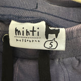 Minti Navy Cotton Shorts