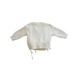 Ziggy Lou Creme Chunky Knit Kimono Set
