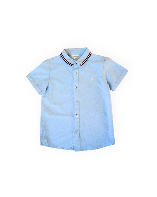Milkshake Button-Up Shirt with M Detail