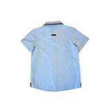 Milkshake Button-Up Shirt with M Detail