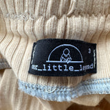 Our Little Legend Taupe Cotton Rib Bottoms