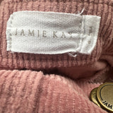 Jamie Kay Pink Corduroy Overalls