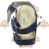 Seven Kids Navy Blue Sandals