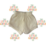 Bonnie & Harlo Cotton Rib Top & Short Set