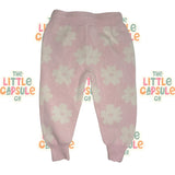 La Sienna Pink Knit Jumper & Floral Bottom Set