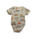 Purebaby Cotton Truck Bodysuit