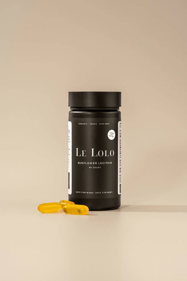 Le Lolo Organic Sunflower Lecithin Softgels