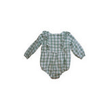 Arabella & Rose Green Gingham Playsuit