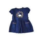 Rock Your Baby Navy Swan Dress