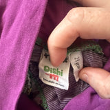 Oishi-m Purple Patchwork Skirt