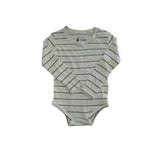 Halo & Horns White & Black Stripe Bodysuit