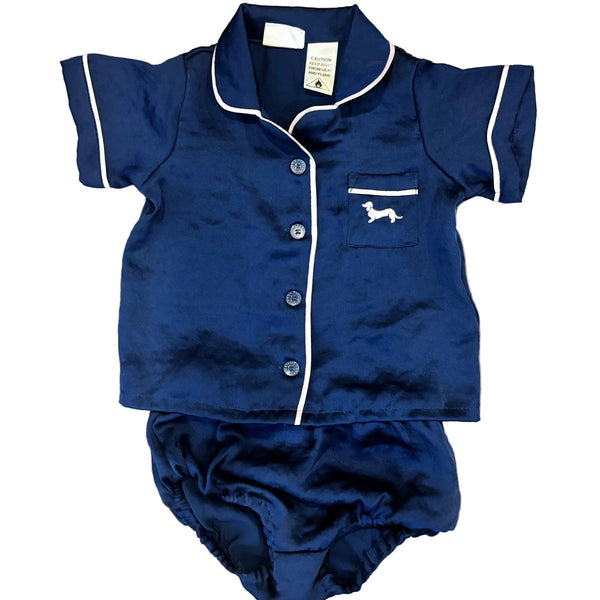 Peter Alexander Signature Blue Satin Set