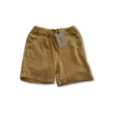 Lil’ Atelier Beige Cotton Shorts