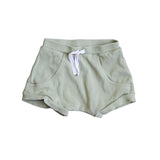 Snuggle Hunny Green Cotton Shorts