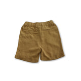 Lil’ Atelier Beige Cotton Shorts