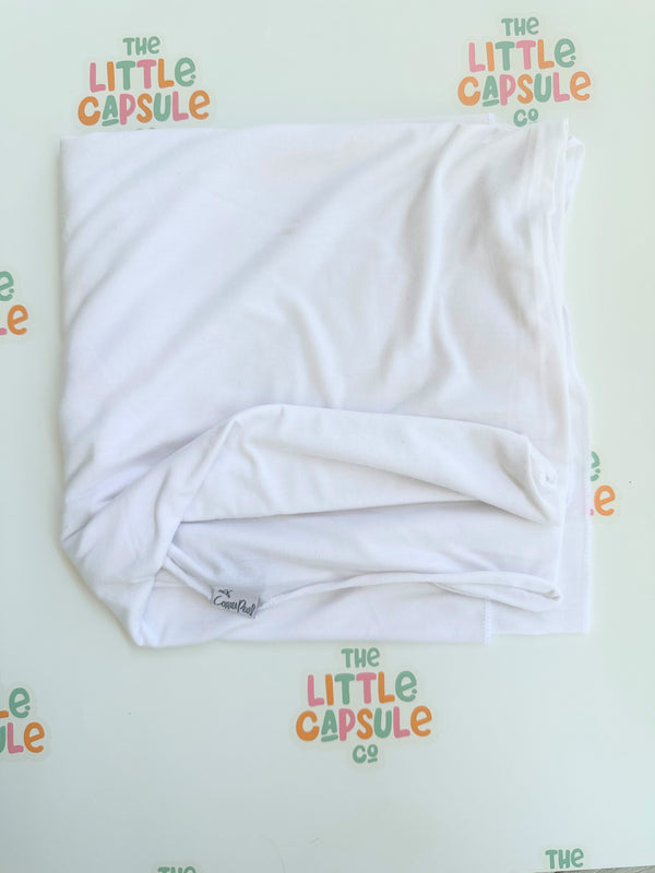 Copper Pearl White Cotton Wrap